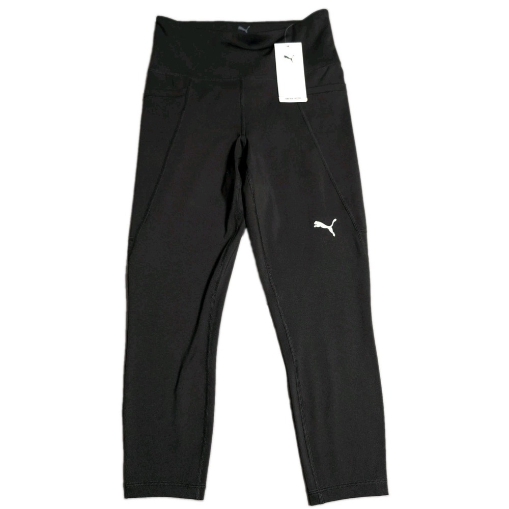 Puma‎ Train All Day Essential Capri Leggings Womens S Black Sample Prototype NWT